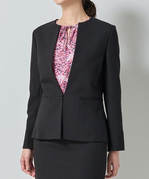 NARACAMICIE / ナラカミーチェ テーラードジャケット | 【NARACAMICIE】【セットアップ対応】ノーカラージャケット | 詳細3