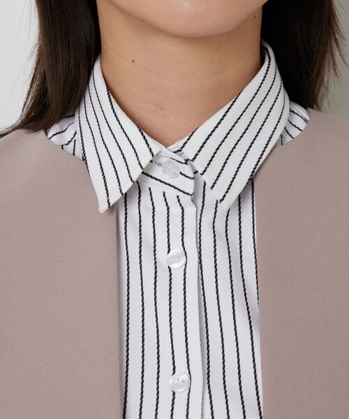 NARACAMICIE / ナラカミーチェ テーラードジャケット | 【NARACAMICIE】【セットアップ対応】ノーカラージャケット | 詳細8