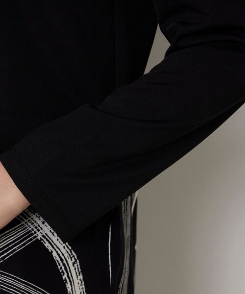 NARACAMICIE / ナラカミーチェ カットソー | 【NARACAMICIE】ハイネックドッキングカットソー | 詳細7