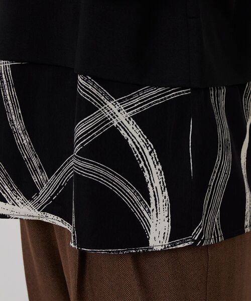 NARACAMICIE / ナラカミーチェ カットソー | 【NARACAMICIE】ハイネックドッキングカットソー | 詳細8