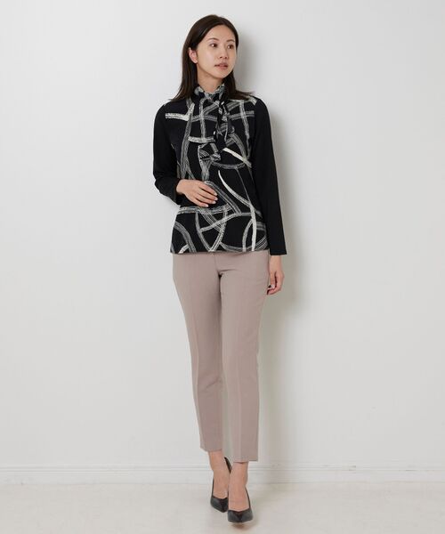 NARACAMICIE / ナラカミーチェ カットソー | 【NARACAMICIE】ボウタイドッキングカットソー | 詳細13