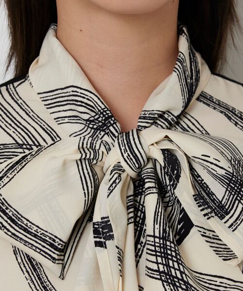 NARACAMICIE / ナラカミーチェ カットソー | 【NARACAMICIE】ボウタイドッキングカットソー | 詳細7