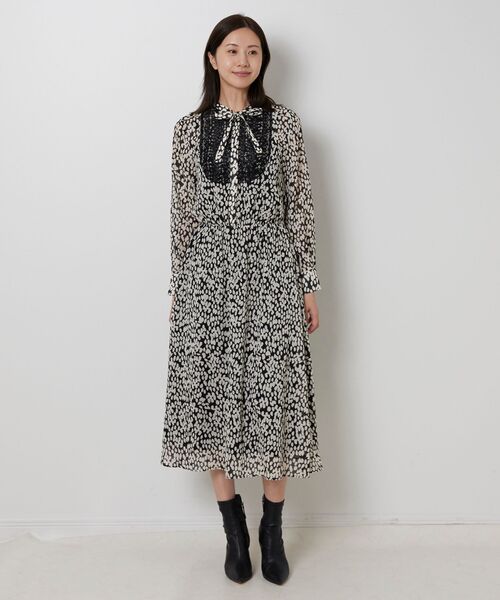 NARACAMICIE / ナラカミーチェ ロング・マキシ丈ワンピース | 【NARACAMICIE】レース×ラメドットワンピース | 詳細9