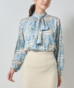 NARACAMICIE / ナラカミーチェ シャツ・ブラウス | 【NARACAMICIE】GENIUS森柄長袖プルオーバー