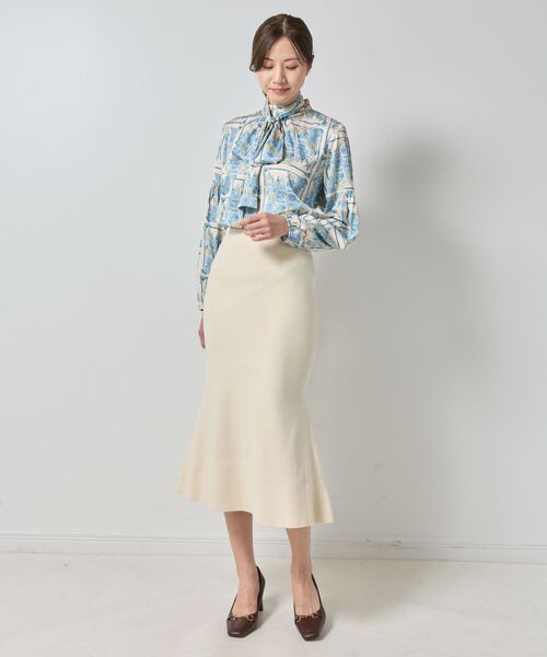 NARACAMICIE / ナラカミーチェ シャツ・ブラウス | 【NARACAMICIE】GENIUS森柄長袖プルオーバー | 詳細14