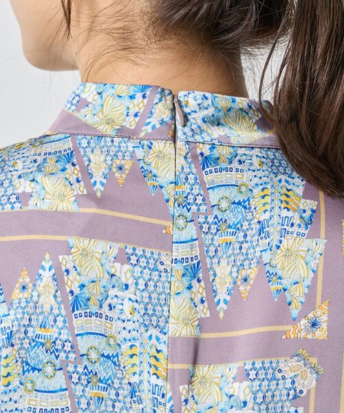 NARACAMICIE / ナラカミーチェ シャツ・ブラウス | 【NARACAMICIE】GENIUS森柄長袖プルオーバー | 詳細8