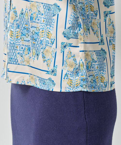 NARACAMICIE / ナラカミーチェ シャツ・ブラウス | 【NARACAMICIE】GENIUS森柄長袖シャツ | 詳細10