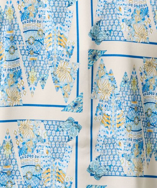 NARACAMICIE / ナラカミーチェ シャツ・ブラウス | 【NARACAMICIE】GENIUS森柄長袖シャツ | 詳細11