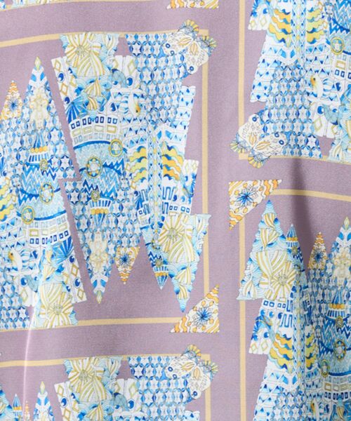 NARACAMICIE / ナラカミーチェ シャツ・ブラウス | 【NARACAMICIE】GENIUS森柄長袖シャツ | 詳細12