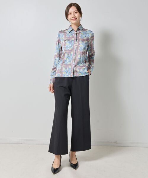 NARACAMICIE / ナラカミーチェ シャツ・ブラウス | 【NARACAMICIE】GENIUS森柄長袖シャツ | 詳細13