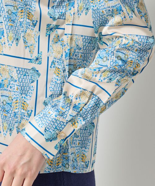 NARACAMICIE / ナラカミーチェ シャツ・ブラウス | 【NARACAMICIE】GENIUS森柄長袖シャツ | 詳細9