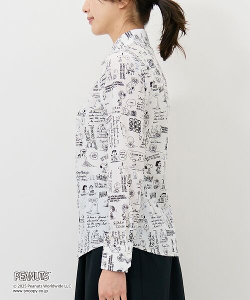 NARACAMICIE / ナラカミーチェ シャツ・ブラウス | 【PEANUTS】ドローイングシャツカラーブラウス | 詳細3
