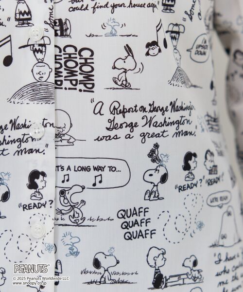 NARACAMICIE / ナラカミーチェ シャツ・ブラウス | 【PEANUTS】ドローイングシャツカラーブラウス | 詳細9