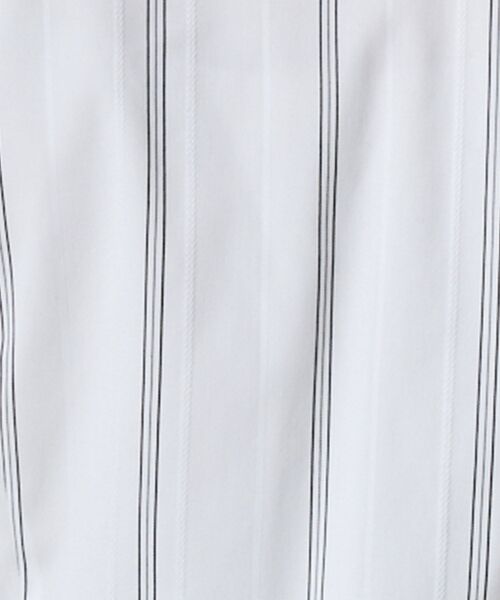 NARACAMICIE / ナラカミーチェ シャツ・ブラウス | 【NARACAMICIE】ストレッチストライプリボン付き長袖シャツ | 詳細11