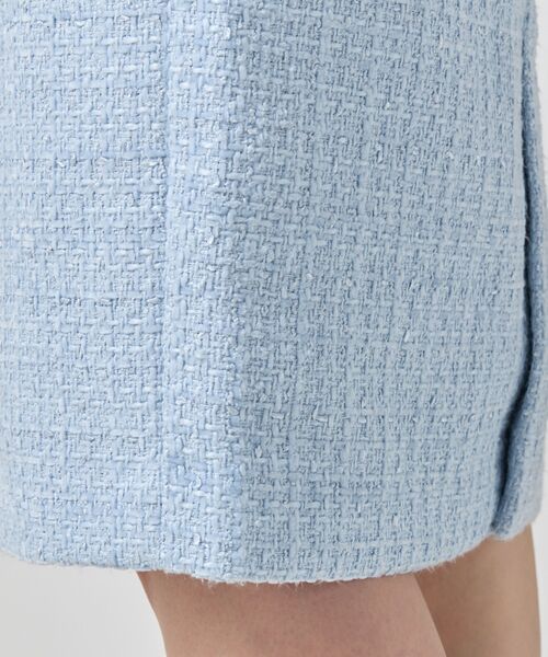 NARACAMICIE / ナラカミーチェ ミニ・ひざ丈スカート | 【NARACAMICIE】【セットアップ対応】ファンシーツィードタイトスカート | 詳細10