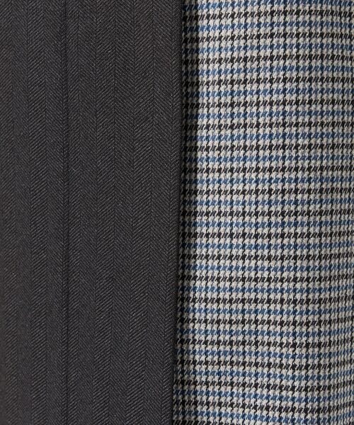 NARACAMICIE / ナラカミーチェ ミニ・ひざ丈スカート | 【NARACAMICIE】【セットアップ対応】ヘリンボン×チェックスカート | 詳細10