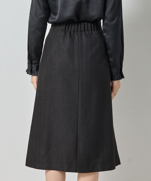 NARACAMICIE / ナラカミーチェ ミニ・ひざ丈スカート | 【NARACAMICIE】【セットアップ対応】ヘリンボン×チェックスカート | 詳細5