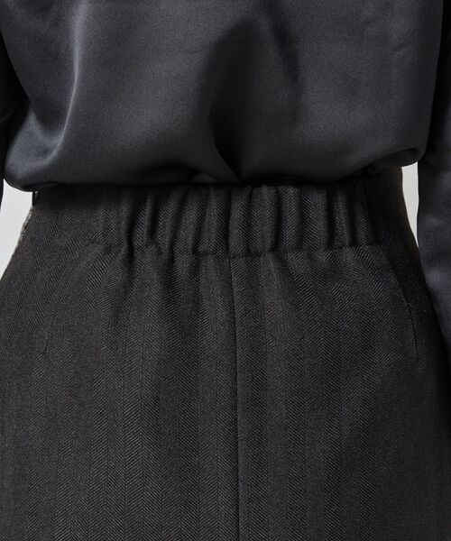 NARACAMICIE / ナラカミーチェ ミニ・ひざ丈スカート | 【NARACAMICIE】【セットアップ対応】ヘリンボン×チェックスカート | 詳細7