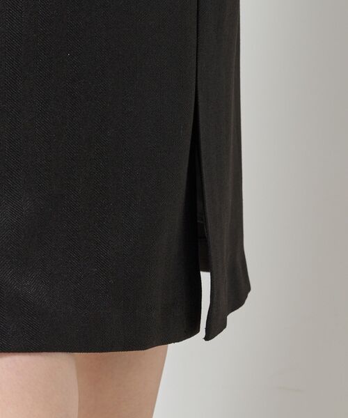 NARACAMICIE / ナラカミーチェ ミニ・ひざ丈スカート | 【NARACAMICIE】【セットアップ対応】ヘリンボン×チェックスカート | 詳細9