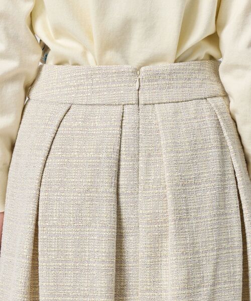 NARACAMICIE / ナラカミーチェ ミニ・ひざ丈スカート | 【NARACAMICIE】ツィードタックフレアスカート | 詳細6