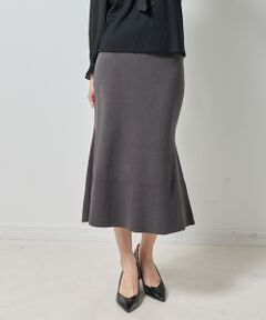 NARACAMICIE / ナラカミーチェ ミニ・ひざ丈スカート | 【NARACAMICIE】ニットスカート