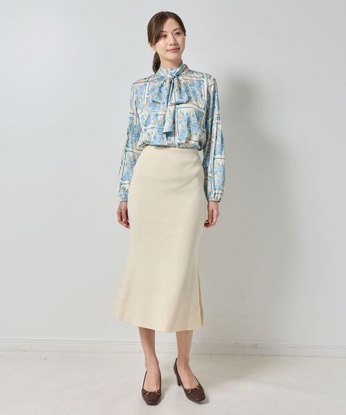 NARACAMICIE / ナラカミーチェ ミニ・ひざ丈スカート | 【NARACAMICIE】ニットスカート | 詳細10