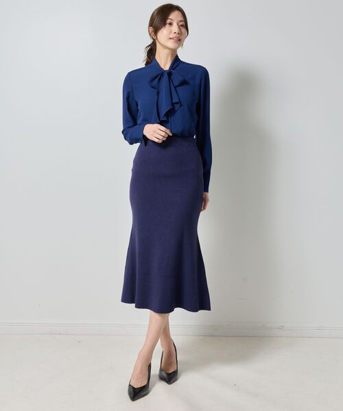 NARACAMICIE / ナラカミーチェ ミニ・ひざ丈スカート | 【NARACAMICIE】ニットスカート | 詳細12