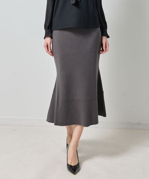 NARACAMICIE / ナラカミーチェ ミニ・ひざ丈スカート | 【NARACAMICIE】ニットスカート | 詳細3