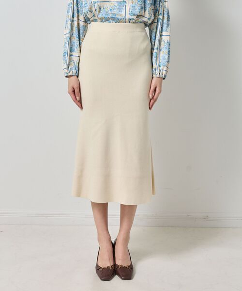 NARACAMICIE / ナラカミーチェ ミニ・ひざ丈スカート | 【NARACAMICIE】ニットスカート | 詳細4