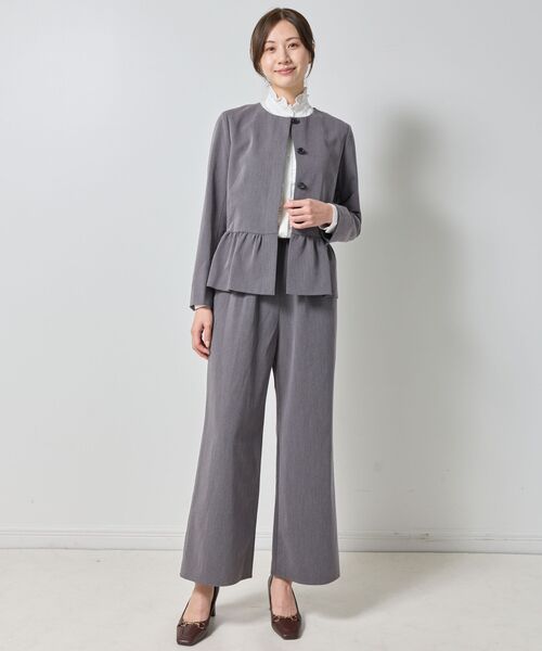 NARACAMICIE / ナラカミーチェ その他パンツ | 【NARACAMICIE】【セットアップ対応】ソフトワイドパンツ | 詳細11