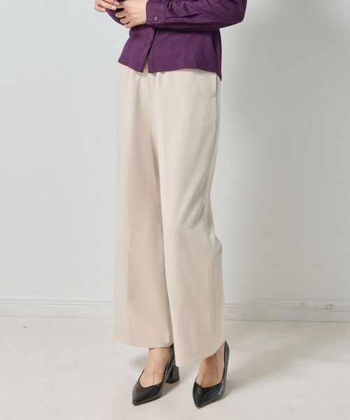 NARACAMICIE / ナラカミーチェ その他パンツ | 【NARACAMICIE】【セットアップ対応】ソフトワイドパンツ | 詳細3
