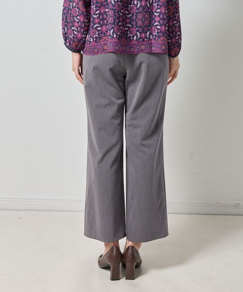 NARACAMICIE / ナラカミーチェ その他パンツ | 【NARACAMICIE】【セットアップ対応】ソフトワイドパンツ | 詳細6