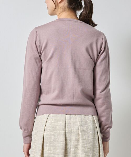 NARACAMICIE / ナラカミーチェ ニット・セーター | 【NARACAMICIE】GENIUS森柄ニットカーディガン | 詳細5