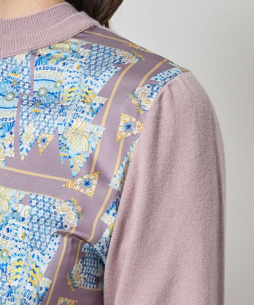 NARACAMICIE / ナラカミーチェ ニット・セーター | 【NARACAMICIE】GENIUS森柄ニットカーディガン | 詳細8