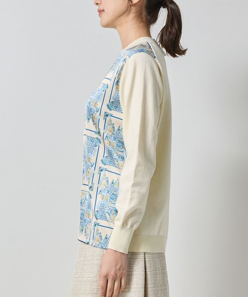 NARACAMICIE / ナラカミーチェ ニット・セーター | 【NARACAMICIE】GENIUS森柄ニットプルオーバー | 詳細2