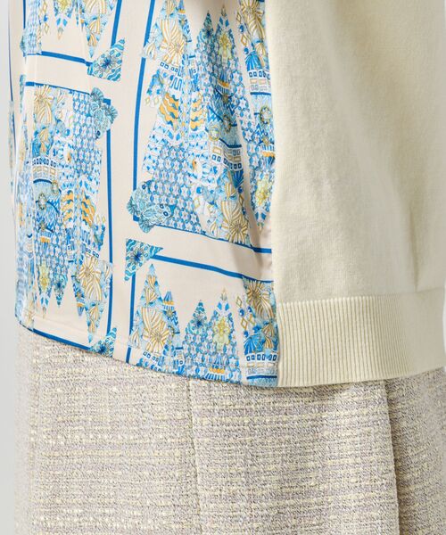 NARACAMICIE / ナラカミーチェ ニット・セーター | 【NARACAMICIE】GENIUS森柄ニットプルオーバー | 詳細7