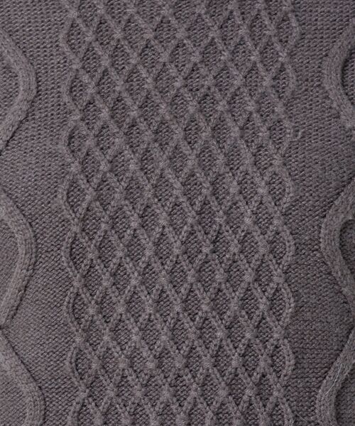 NARACAMICIE / ナラカミーチェ ニット・セーター | 【NARACAMICIE】ケーブルニットベスト | 詳細10