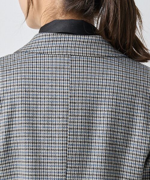 NARACAMICIE / ナラカミーチェ テーラードジャケット | 【NARACAMICIE】【セットアップ対応】チェックダブルブレストジャケット | 詳細11