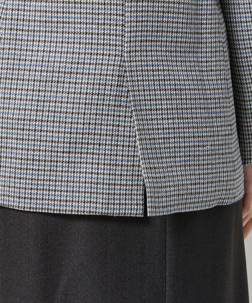 NARACAMICIE / ナラカミーチェ テーラードジャケット | 【NARACAMICIE】【セットアップ対応】チェックダブルブレストジャケット | 詳細12