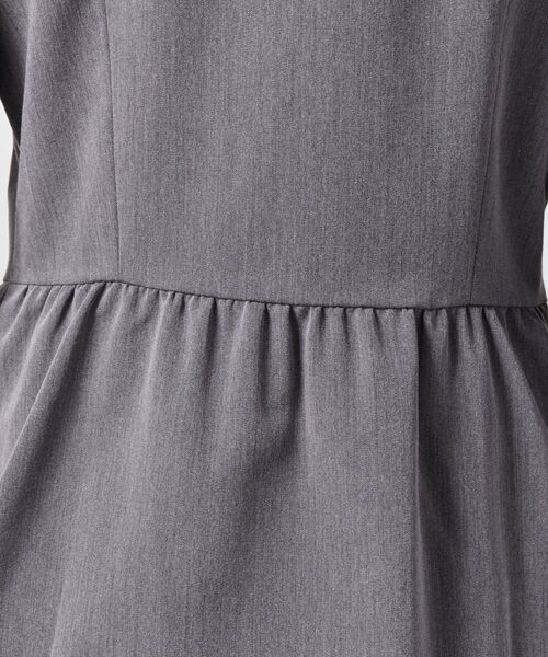 NARACAMICIE / ナラカミーチェ テーラードジャケット | 【NARACAMICIE】【セットアップ対応】ペプラムノーカラージャケット | 詳細10