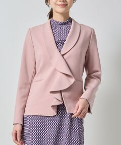 NARACAMICIE / ナラカミーチェ テーラードジャケット | 【NARACAMICIE】フリルジャケット