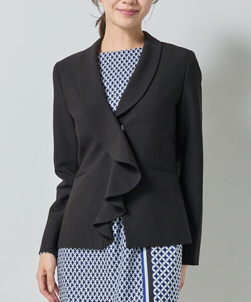 NARACAMICIE / ナラカミーチェ テーラードジャケット | 【NARACAMICIE】フリルジャケット | 詳細1