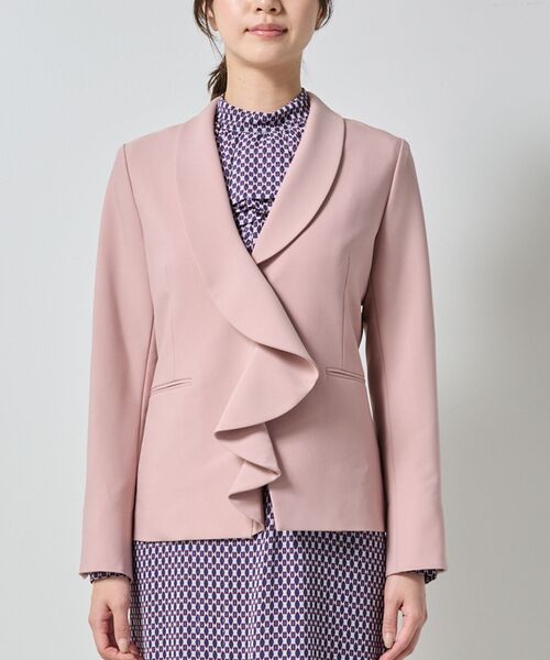 NARACAMICIE / ナラカミーチェ テーラードジャケット | 【NARACAMICIE】フリルジャケット | 詳細2