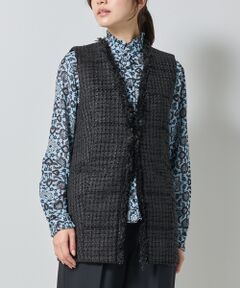 NARACAMICIE / ナラカミーチェ その他アウター | 【NARACAMICIE】ファンシーツィードジレ