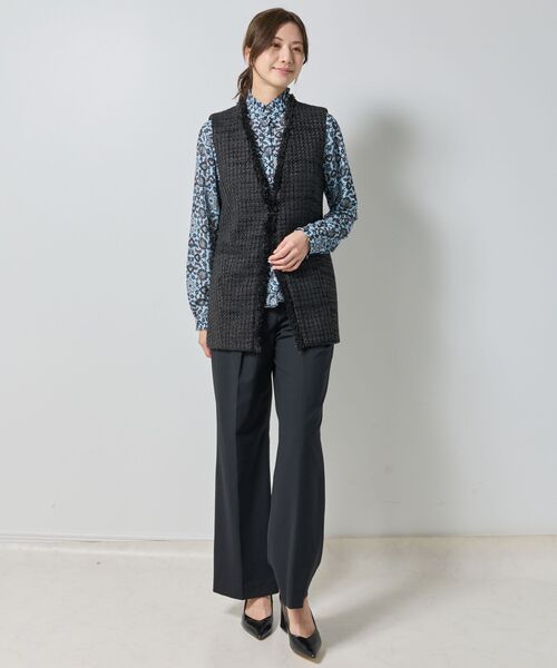 NARACAMICIE / ナラカミーチェ その他アウター | 【NARACAMICIE】ファンシーツィードジレ | 詳細11