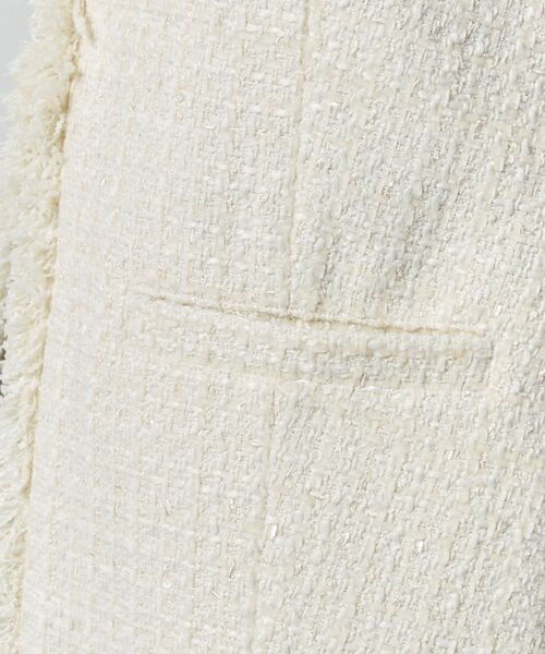 NARACAMICIE / ナラカミーチェ その他アウター | 【NARACAMICIE】ファンシーツィードジレ | 詳細7