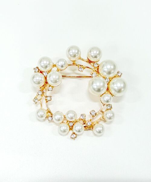 NARACAMICIE / ナラカミーチェ ダッフルコート | 【NARACAMICIE】ブローチ付きエコファージャケット | 詳細16