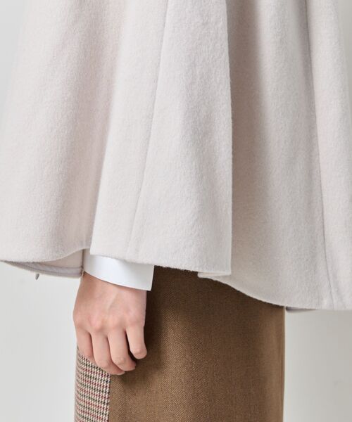 NARACAMICIE / ナラカミーチェ ダッフルコート | 【NARACAMICIE】ウールポンチョコート | 詳細10