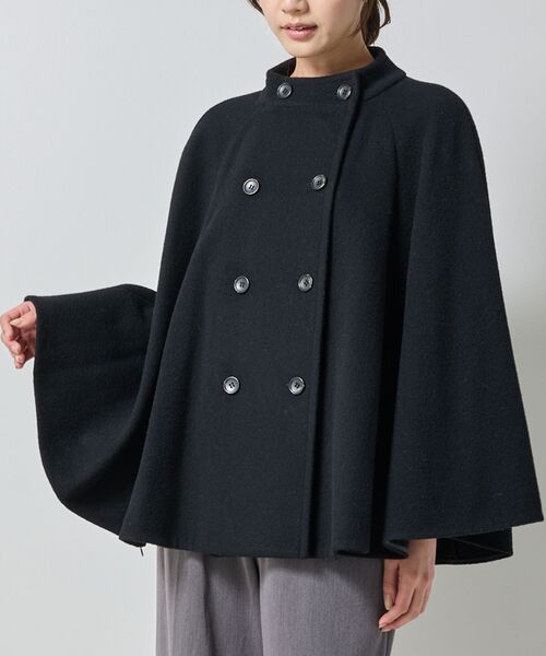 NARACAMICIE / ナラカミーチェ ダッフルコート | 【NARACAMICIE】ウールポンチョコート | 詳細2