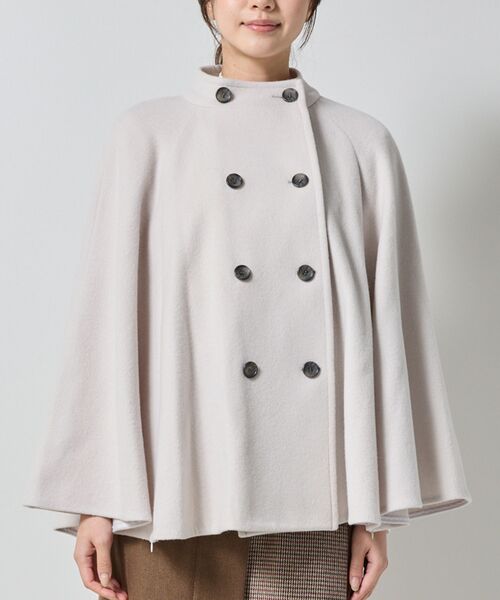 NARACAMICIE / ナラカミーチェ ダッフルコート | 【NARACAMICIE】ウールポンチョコート | 詳細4